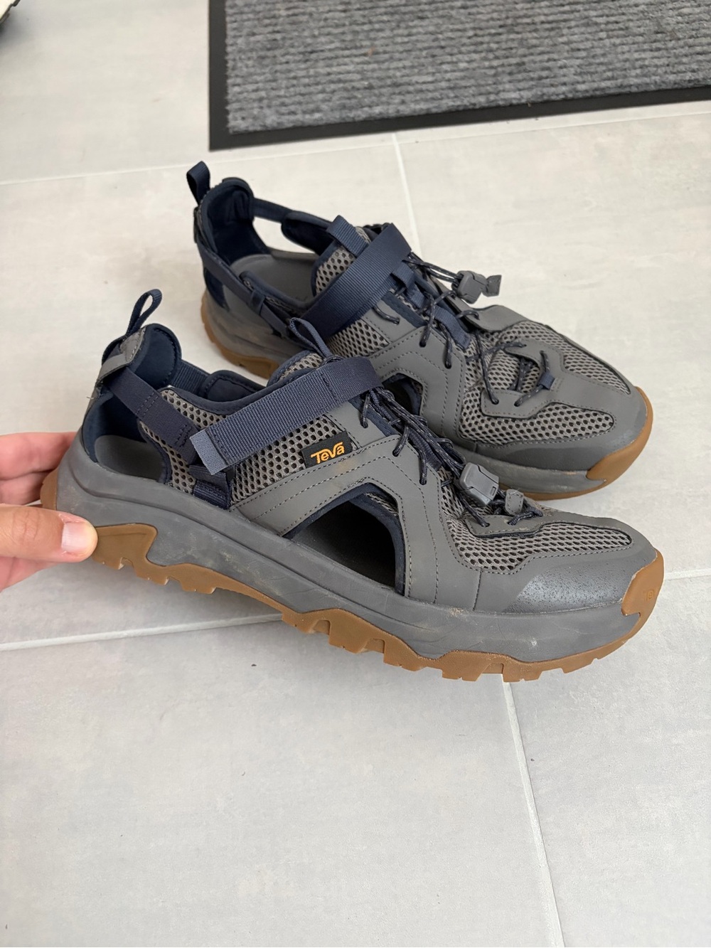 Teva Men’s Grey Hurricane CT  Sandal-Sneaker water hiking US13